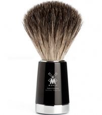 Помазок MUEHLE LISCIO, натуральный барсучий ворс, черная смола