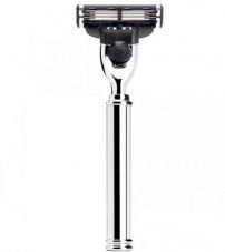 Дорожная бритва MUEHLE, Mach3, хром