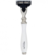 Станок для бритья Mach-3 Truefitt & Hill (Фарфор с хромом / Wellington)