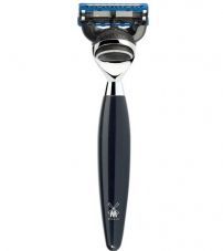 Бритва MUEHLE KOSMO, Fusion, черная смола