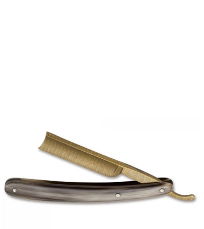 Опасная Бритва BOKER DAMASCUS GOLD HORN 5/8 BK140524DAM