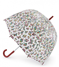 Дизайнерский зонт-трость «Бабочки», механика, Cath Kidston, Birdcage, Fulton L546-2544