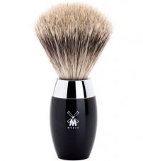 Помазок MUEHLE KOSMO, барсучий ворс категории Fine, черная смола