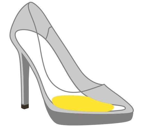 Полустельки TARRAGO Anti Slip Gel безразмерные