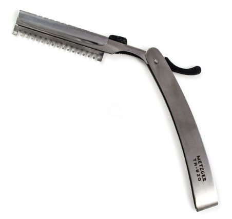 Опасная филировочная бритва Metzger Тr-920