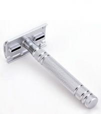 Коллекционная безопасная бритва Feather AS-D2S с подставкой в подарочной коробке