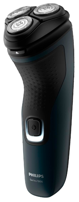 Электробритва PHILIPS S1131/41, черный и синий