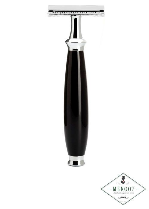 Т-образная бритва MUEHLE PURIST, черная смола