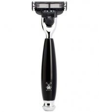 Бритва MUEHLE VIVO, Mach3, черная смола