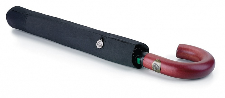 Классический мужской черный зонт, полуавтомат, Magnum Auto, Fulton G512-01