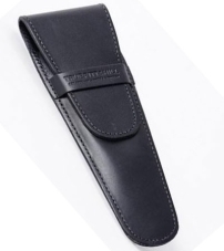 Кожаный чехол для бритвы Truefitt & Hill черный