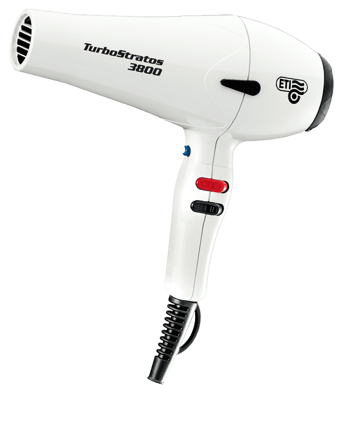 Профессиональный фен ETI Turbo Stratos 3800 Белый
