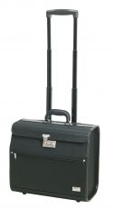 Чемодан для парикмахерских инструментов DEWAL, полимерный материал, черный 42х23х37 см