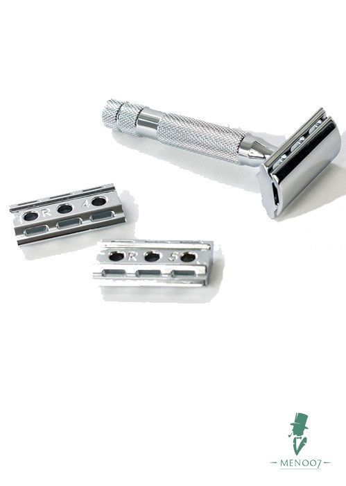 Т-образный станок для бритья ROCKWELL 6C WHITE CHROME