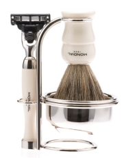 Бритвенный набор: станок, помазок, подставка и чаша MONDIAL M-1181