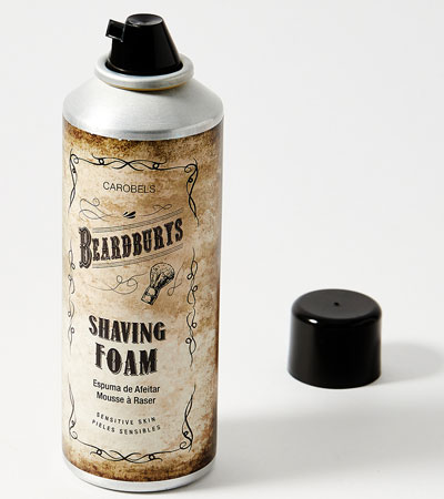 Пена для бритья BEARDBURYS shaving foam -200мл.
