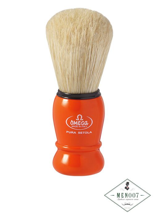 Помазок для бритья Omega 10290 (Оранжевый)