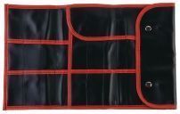 Чехол для парикмахерских инструментов DEWAL,полимерный материал, черный 37х23 см