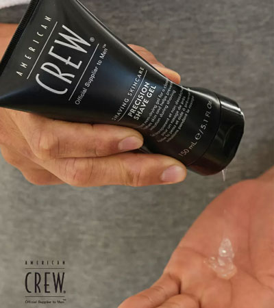 Непенящийся гель для бритья American Crew Precision Shave Gel SHAVING SKINCARE -150 мл