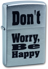Зажигалка ZIPPO 200 Don`t worry