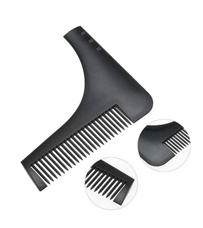 Трафарет- гребень для формирования бороды с лекало KURT K_50016