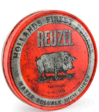 Помада для волос с эффектом мокрых волос Reuzel Red High Sheen -95г.