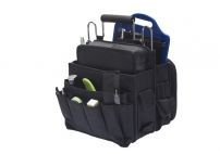 Сумка для парикмахерских инструментов DEWAL, полимерный материал,черная 26х27х23 см