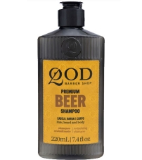 Шампунь для волос QOD Barber Shop 3 In 1 Shampoo Premium Beer -220мл.