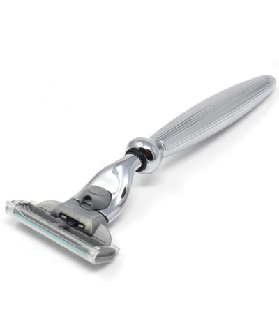 Станок хром Edwin Jagger Bulbous Lined Mach3 Razor
