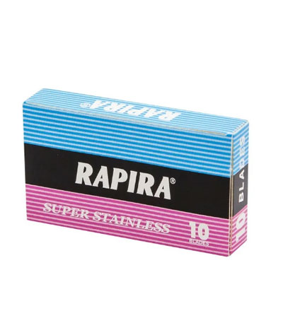 Блок сменных лезвий Rapira "Рапира" 1 блок * 10 пачек * 10 лезвий