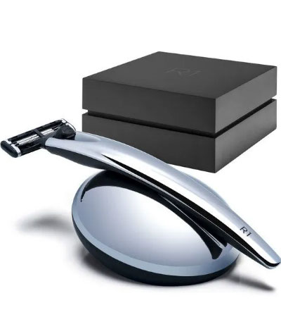 Набор Bolin Webb R1, бритва R1 хром, подставка R1 хром