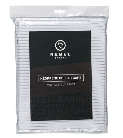 Пеньюар с неопреновым воротником Rebel Barber Vintage Classics