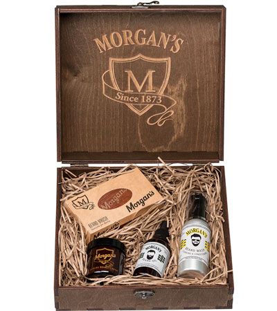 Премиальный подарочный набор для бороды и усов Morgan's