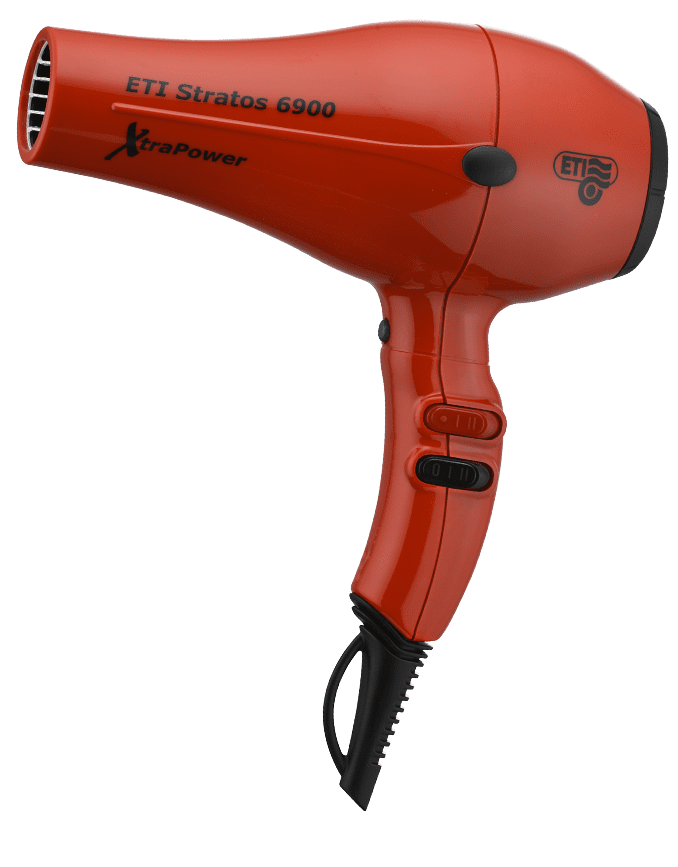 Профессиональный фен ETI Stratos 6900 Xtrapower Красный
