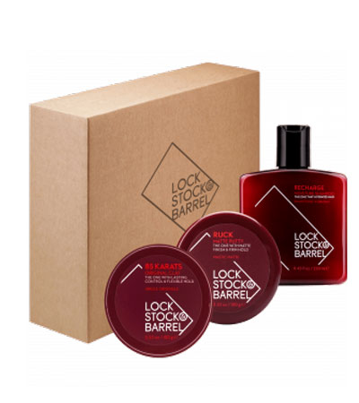 Подарочный набор для волос Lock Stock & Barrel №1
