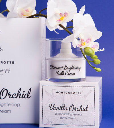 Зубная паста «Бриллиантовое сияние с экстрактом ванильной орхидеи»  DIAMOND BRIGHTENING TOOTH CREAM