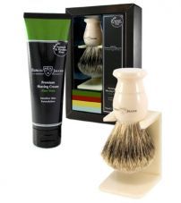 Подарочный набор Edwin Jagger (помазок имитация слоновый кости, алоэ вера)GS114SCAVT