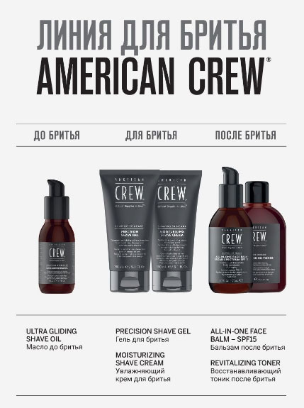 Увлажняющий бальзам для лица American Crew Shaving Skincare All-In-One Face Balm - 170 мл