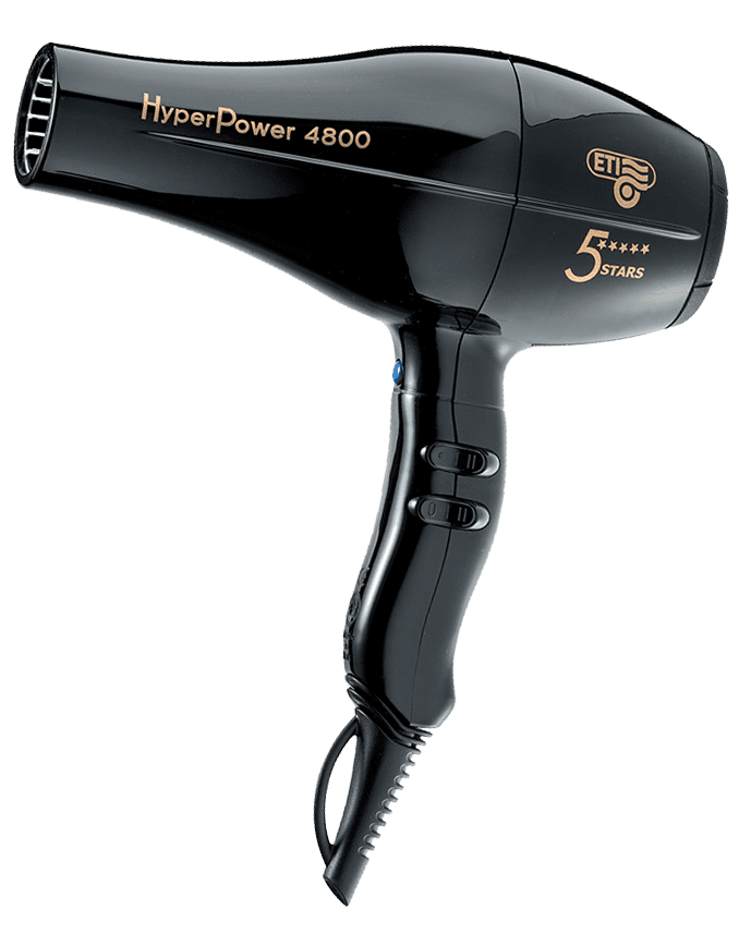 Профессиональный фен ETI Hyper Power 4800 Черный