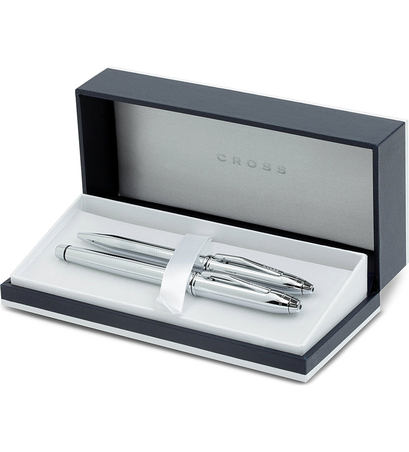 Набор: шариковая ручка и перьевая ручка CROSS AT0047-34MS