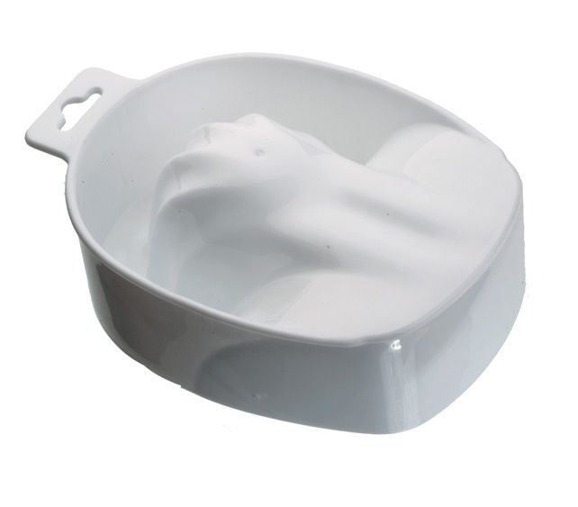 Чаша для маникюра DEWAL, белая