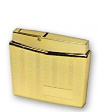 Зажигалка "Pierre Cardin" газовая пьезо, сплав цинка, позолота с насечкой, 5,2х1,1х4,5 см