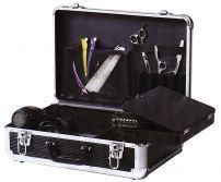 Чемодан для парикмахерских инструментов DEWAL, пластик,черный 45х30,5х16 см