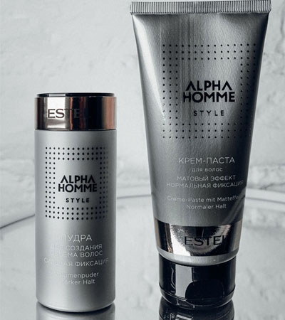Пудра ALPHA HOMME STYLE сильной фиксации для создания объема, ESTEL PROFESSIONAL  -8 г