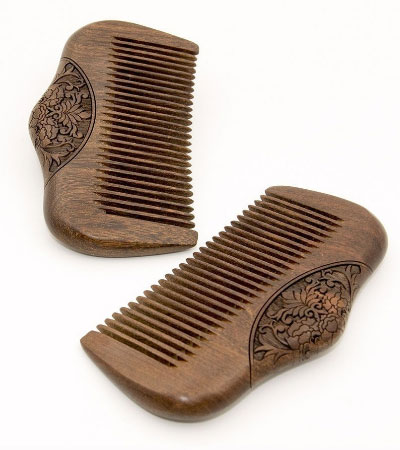 Расческа-гребень для бороды и усов KURT  K-50030