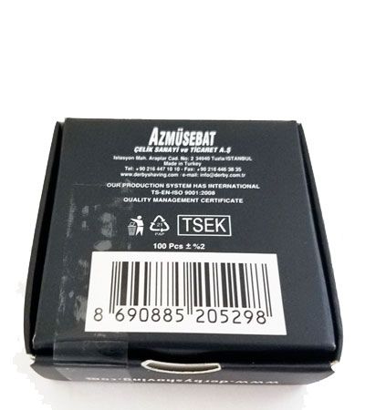 Лезвия для шаветты Derby Premium Single Edge Razor Blades 100шт