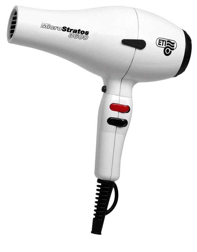 Профессиональный фен ETI Micro Stratos 3600 Белый