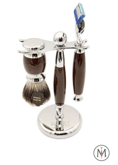 Бритвенный набор KURT K-80001S (FUSION -Cинтетика)