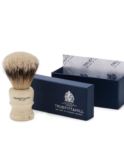 Помазок Truefitt & Hill Wellington акрил цвета слоновая кость