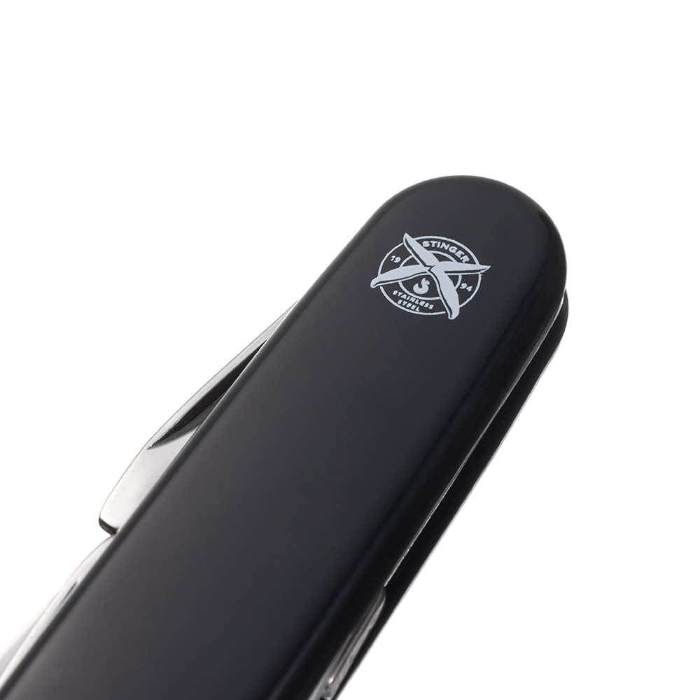 Нож перочинный 90 мм, 10 функций, в блистере STINGER FK-K5018-5PB